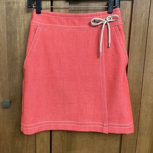 Ann Taylor Faux Wrap Skirt EUC